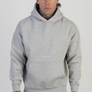 SikSilk - Grey Marl Graphic Hoodie